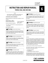 Aurora of America 341A User manual