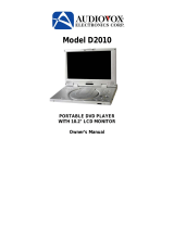 Audiovox D2010 User manual