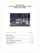 Audi R8 User manual