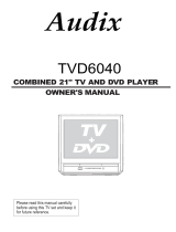 Audix TVD6040 User manual