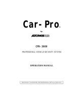 Auto Page CPX-3600 User manual