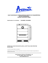 Avanti BCA5102SS User manual