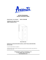 Avanti EWC12 EWC120B User manual