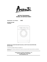 Avanti W892F User manual