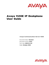 Avaya 1120E User manual