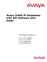 Avaya 1040E User manual