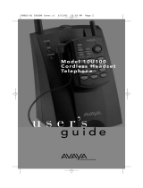 Avaya 10U100 User manual