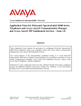 Avaya 8400-SES User manual