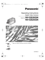 Panasonic NV-GS25GN User manual
