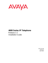Avaya 4602SW User manual