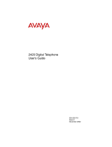 Avaya IP OFFICE 2420 User manual