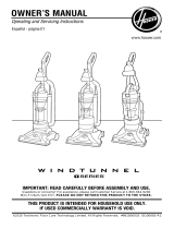Hoover WindTunnel User manual