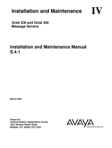 Avaya Octel 300 User manual