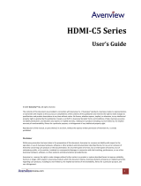 Avenview HDMI-C5 User manual