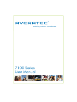 AVERATEC 7100 User manual