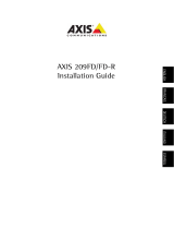 Axis Communications 209FD/FD-R User manual