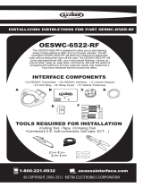 Axxess Interface OESWC-6522-RF User manual