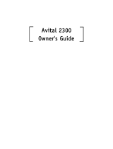 Avital Avital 2300 User manual