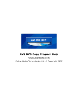 Avsar Emaye San. Tic A.S. DVD Copy User manual