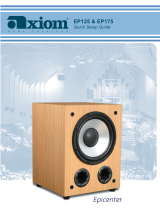 Axiom Audio EP125 User manual