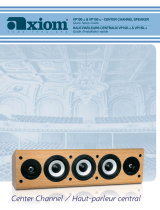 Axiom Audio VP150V2 User manual