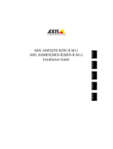 Axis Communications 209MFD-R M12 User manual