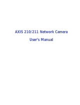 Axis Communications 210/211 User manual