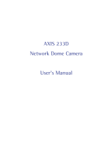 Axis Communications 233D User manual