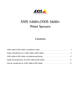 Axis Communications 5400+ User manual