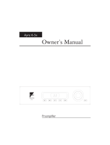 Ayre K-5x User manual