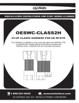 Axxess OESWC-CLASS2H User manual