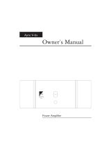 Ayre Acoustics V-6x User manual