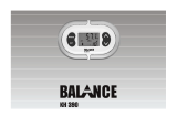 Balance KH 390 BODY FAT AND WATER LEVEL ANALYZER User manual