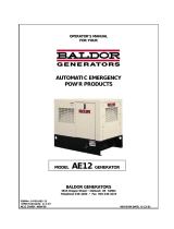 Baldor AE12 User manual