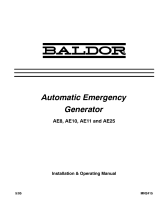 Baldor AE11 User manual