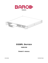 Barco D320 PL User manual