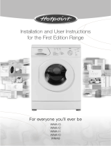Hotpoint WMA11 User manual
