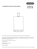 Potterton Performa 24 Eco HE User manual