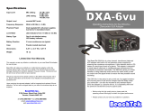 BeachTek DXA-6vu User manual