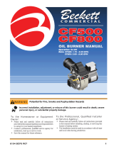 Beckett CF500 User manual
