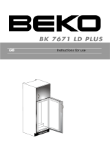 Beko BK 7671 LD PLUS User manual