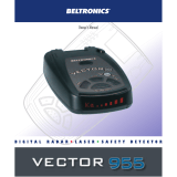 Beltronics Vector 955 User manual