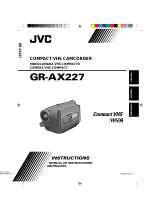 JVC GR-AX227 User manual