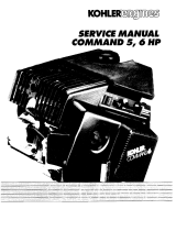 Kohler 6 HP User manual