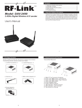 RF-Link Technology DAV-2450 User manual