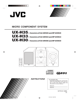 JVC UX-H30 User manual