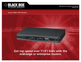 Black Box 7000 T1/E1 User manual