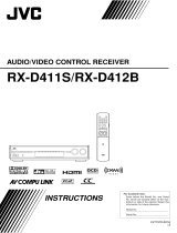 JVC RX-D411S/RX-D412B User manual