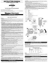 Black & Decker Master Mechanic TV400 User manual