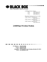 Black Box MWU2000-G703 User manual